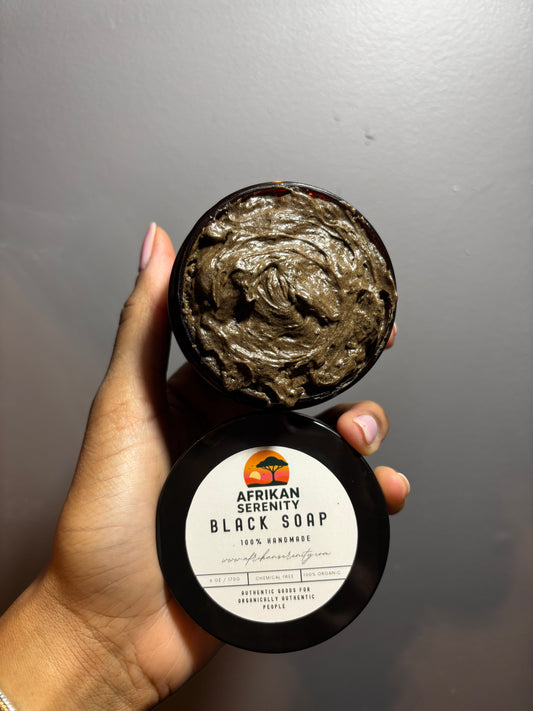 Afrikan Black Soap Paste